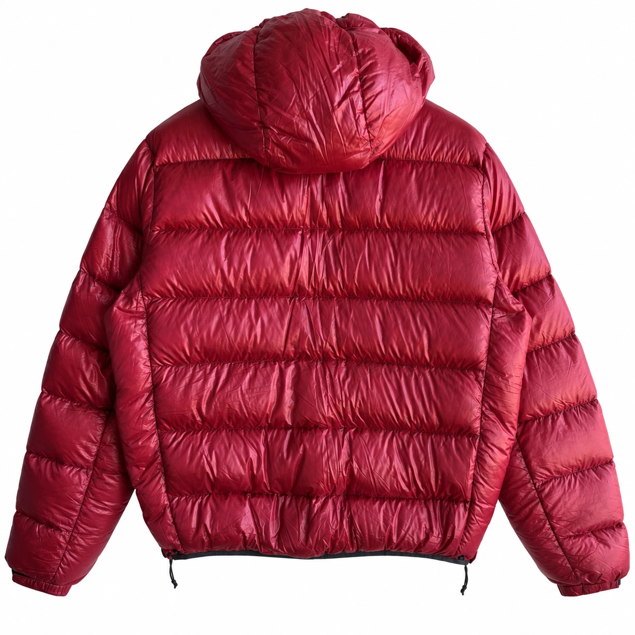 Brooks-Range Mountaineering DownTek Jacket Mens L Red 90%Goose Down Parka Puffer image 3