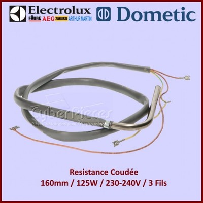 RESISTANCE COUDEE 230V 125W CABLE 1.10 M Pour REFRIGERATEUR Dometic 295217400 44270009
