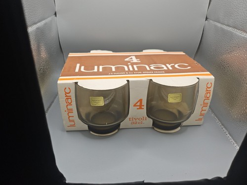 Luminarc Tivoli 32cl Rauchglas Trinkgläser Neu Originalverpackt