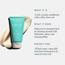 Image of Virtue Recovery Conditioner with Keratin | Hydrates & Softens Damaged Hair -60ml