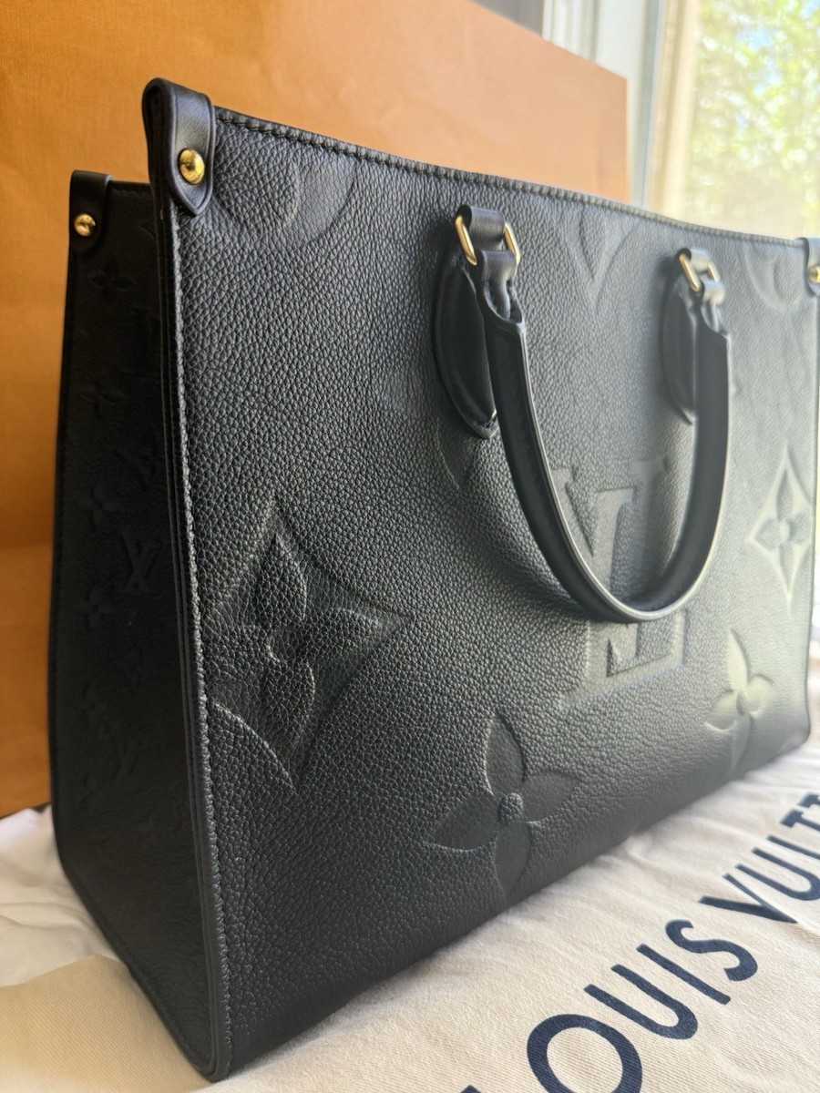 Onthego Gm Monogram Empreinte Leather On The Go Louis Vuitton