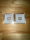 Geiger Edelmetalle 2x 1g 999 Silver Bars Schloss Güldengossa 2g Total
