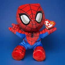 TY Original Beanie Babies MARVEL Super Heroes 2024 Spider Man  7.5” New