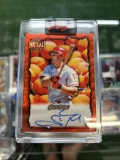 SCOTT ROLEN 1/1 AUTO 2025 LEAF METAL HALLOWEEN ORANGE SCOPE PUMPKINS PRIZM🔥