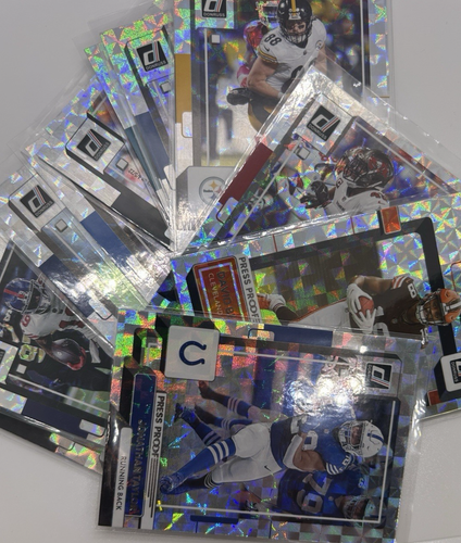 (14) 2022 Donruss Press Proof Hyper Football Card Lot - SP Vets/RC 1 Day Ship!