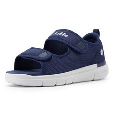 Diabetic Sandals for Men Wide Width with Arch , Men Diabetic Sandals Adjustab...