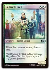 Gallant Citizen #820 (Foil) (NM) Commander: Marvel Super Heroes MSC Magic MTG