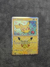 Pikachu 7/30 30th Anniversary Collection Holo Pokemon Card