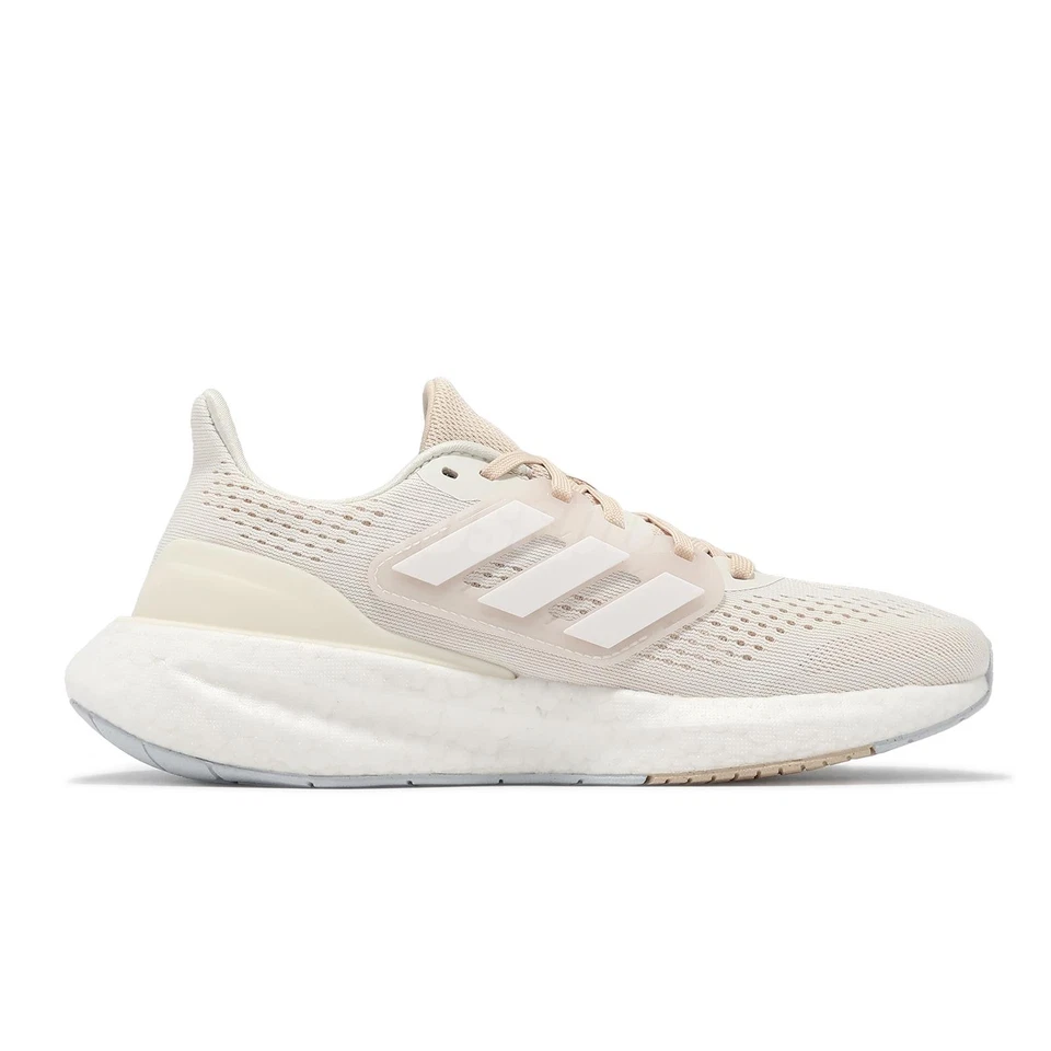 adidas Pureboost 23 W Ivory Zero Metallic Women Road Running Jogging Shoe IF1535 - Photo 3/4