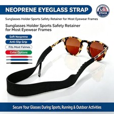 Sports Sunglasses Strap Neck Cord, Eyeglass Lanyard Holder for Glasses Outdoor
