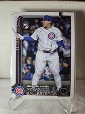 2025 Topps Update Series - Moises Ballesteros #US262 (RC) Chicago Cubs 