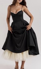 House of CB Mademoiselle Dress | Fit & Flare | Size S | NWT No Tags