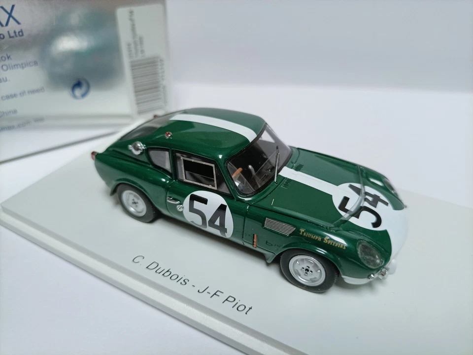 Spark 1:43 Triumph Spitfire # 54 LM 1965 Triumph Le Mans Rally Car Model - Image 4 of 4