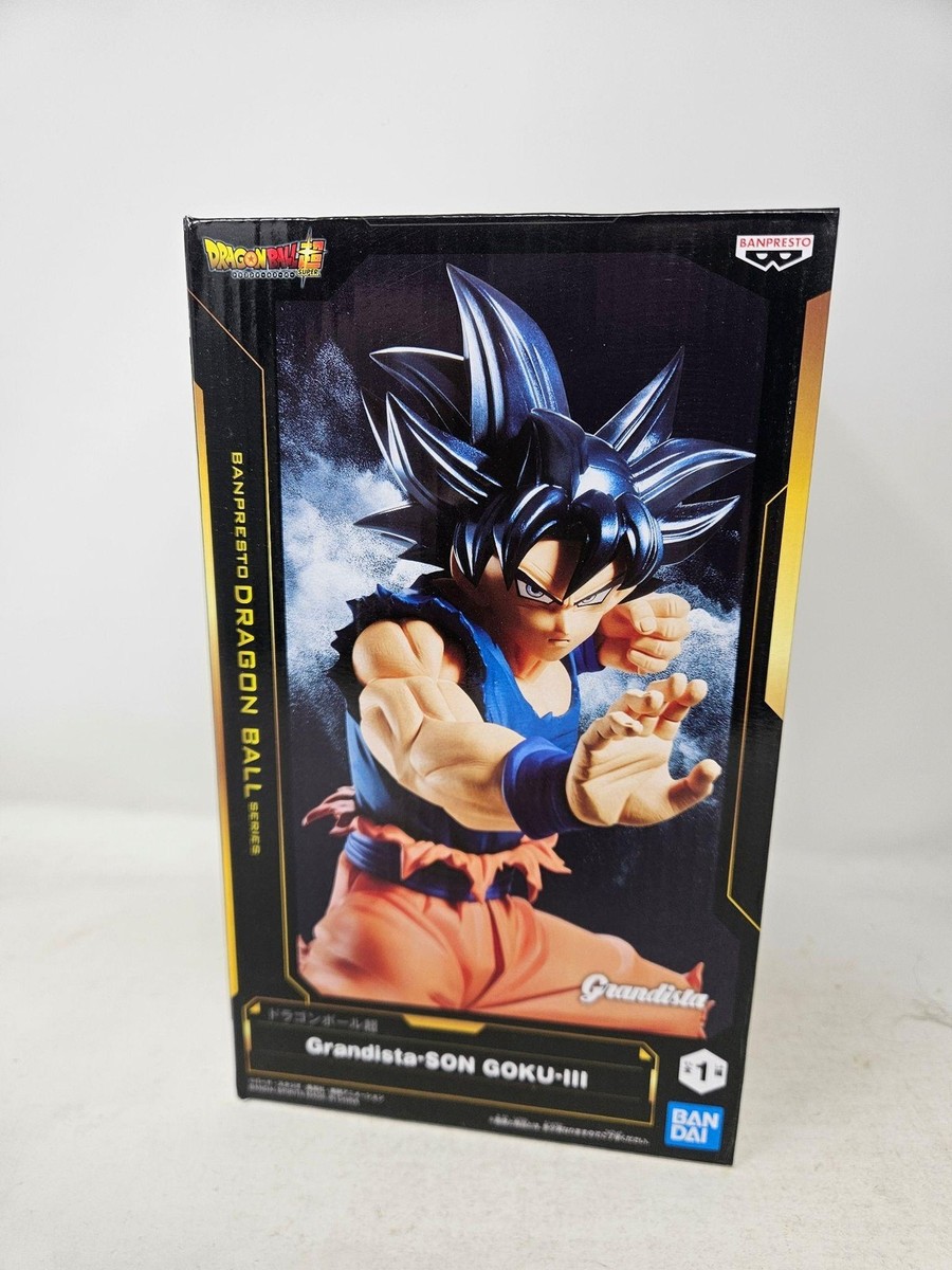Banpresto Grandista Son Goku III Dragon Ball Super Anime PVC Figure New Boxed