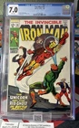 Iron Man #15 CGC 7.0 Graded (Marvel Comics July 1969) 🔑 KEY ISSUE 🔑