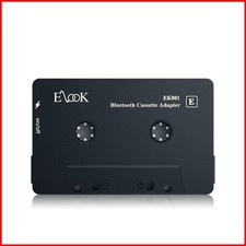 Elook Bluetooth 5.0 Car Cassette Aux Adapter,Black UsElcbaB0101