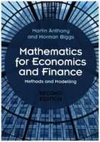 Mathematics For Economics And Finance Martin Anthony
