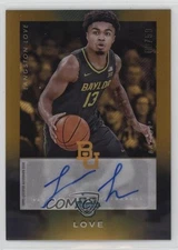 2024 Bowman U Best ISO Signatures Gold Refractor /50 Langston Love #ISO-LL Auto