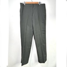 Vintage Military Wool Trouser Serge Pants AG-44 Mens 36 x 30 Olive Green