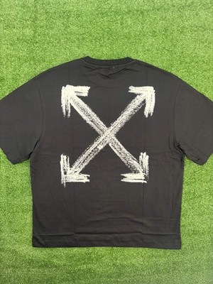 OFF-WHITE ''Chalk Arrows'' Black Skate T-Shirt Size Medium