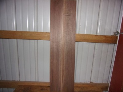 2 PC WALNUT LUMBER WOOD KILN DRIED BOARDS 38 1/4''X 5 1/4''X 1/2''  LOT B3B FLAT