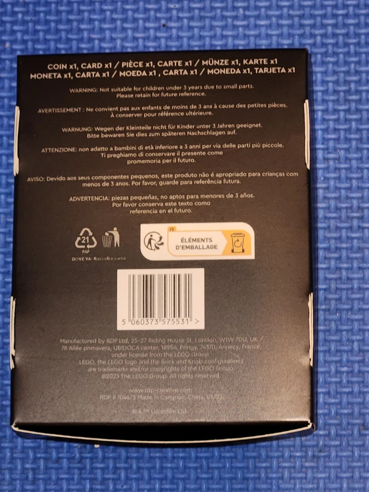 LEGO 5007840 Star Wars Return of the Jedi 40th Collectible coin + box NEW  - Image 2 of 4