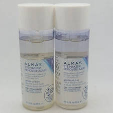 (2) Almay Eye Makeup Remover Liquid Oil Free 4 fl oz Sealed 