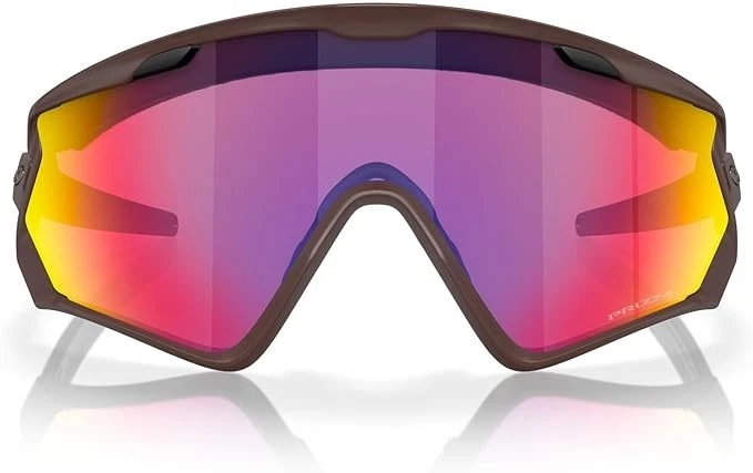 Gafas de sol Oakley Wind Jacket 2.0 Shield para hombre (garnacha mate/Prizm Road) Oo9418