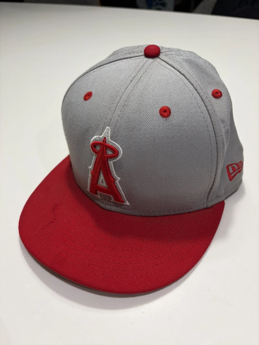 Red Los Angeles Angels MLB Fan Apparel & Souvenirs 7 3/8 Size for