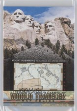 2018 Upper Deck Goodwin Champions World Traveler Map Relics Mount Rushmore 0c3