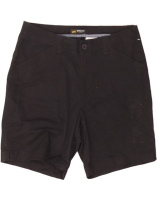 Lee Damen Mid Rise Regular Fit Freizeitshorts US 10 Large W32 marineblau BA01