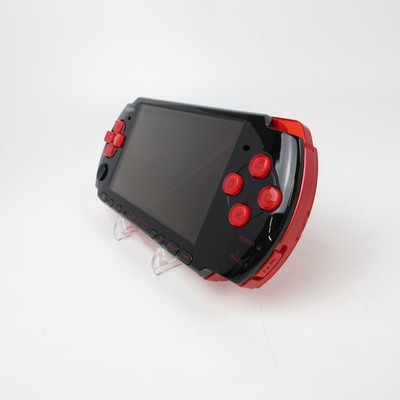 Excellent】Sony PSP-3000 Value Pack Red/Black Console No Battery