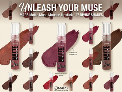 MARS Matte Muse Mousse Lipstick Soft Smooth Texture | All Shades Available