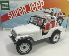 GREENLIGHT 1/18 Scale 1973 JEEP CJ-5 “ Custom White Version” 1 Of 1 Made