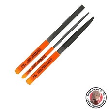 New SK11 SK11 Craft File Set Fine Grit Flat Round and Semi-Round Total Length