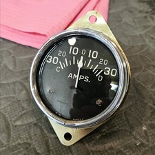 Stewart Warner Amps Gauge Hot Rod Auburn