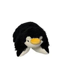 Pillow Pets Pee-Wees Penguin Plush 11 " Black White Stuffed Animal Pillow 2010