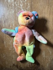 Ty Beanie Bear Garcia 1993 - Multicolor - Psychedelic Bear