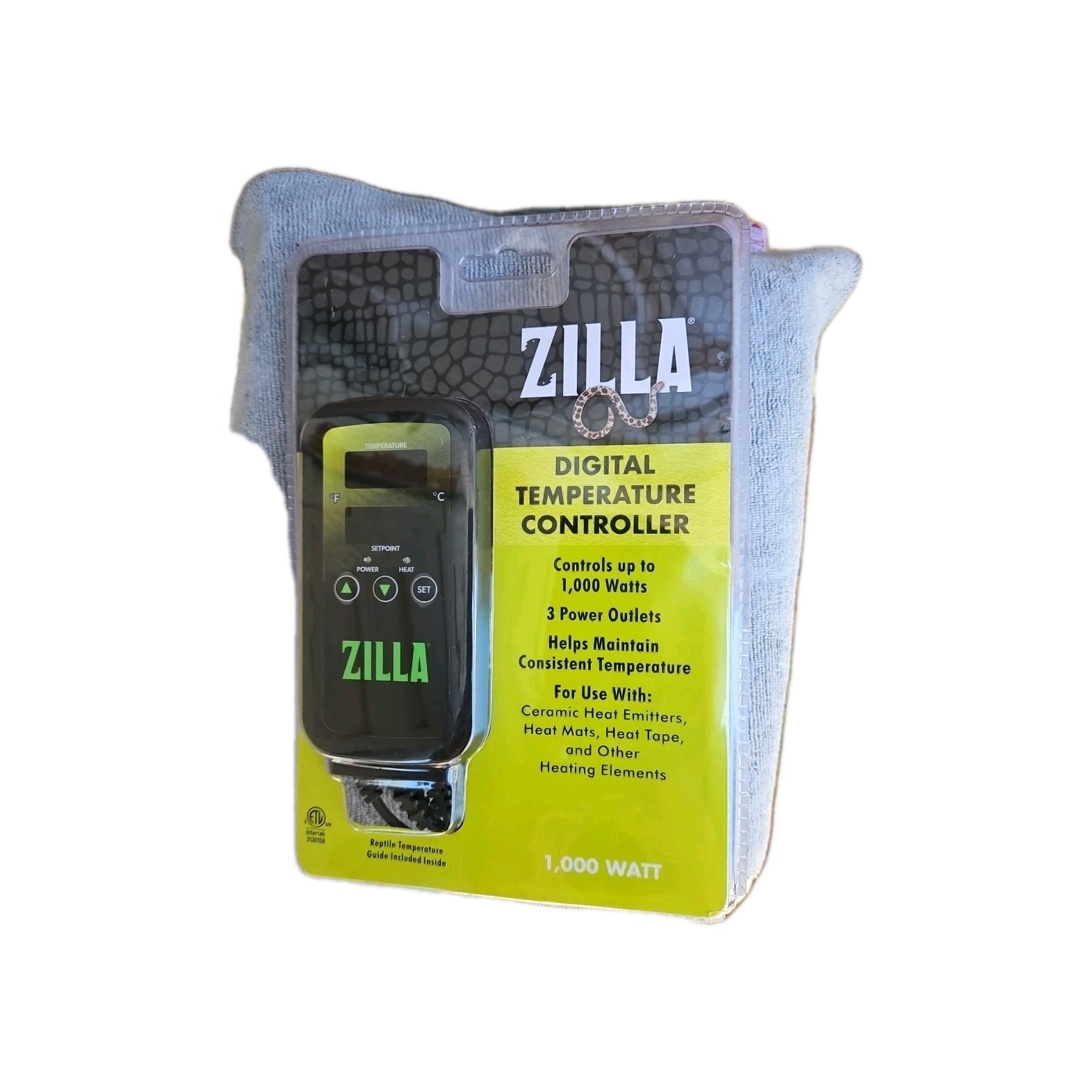 Zilla Digital Temperature Controller 3 Outlet  New Technology 