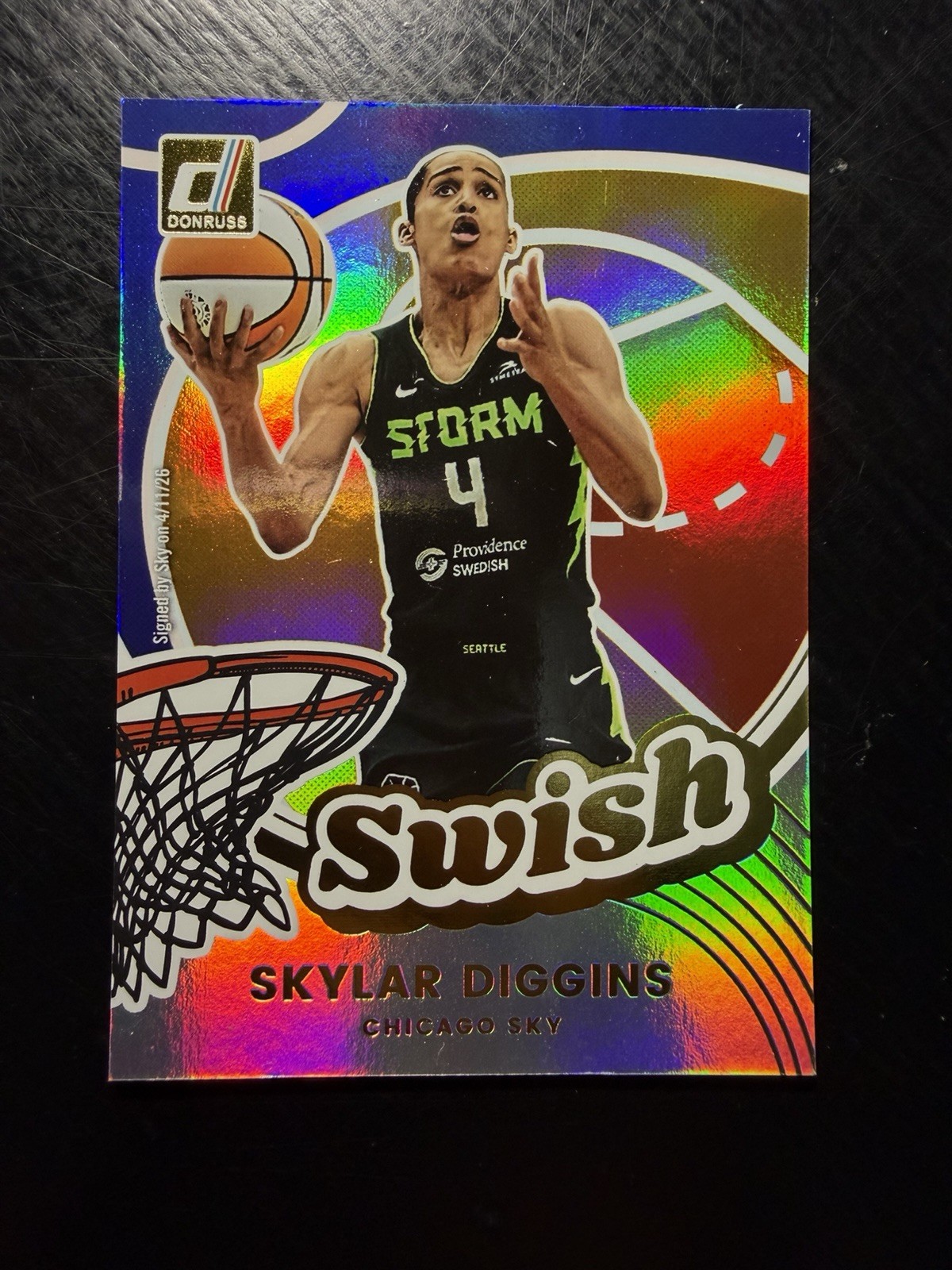 Skylar Diggins 2026 Panini Donruss Swish SP #13