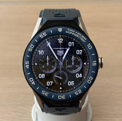 TAG HEUER CONNECTED MODULAR 45mm SBF8A8012 Smartwatch Gebraucht von JP