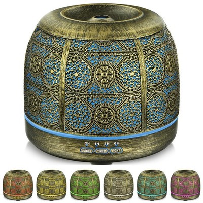 Aroma Diffuser 500 ml Metall 7 Farben Licht Büro Zuhause Yoga