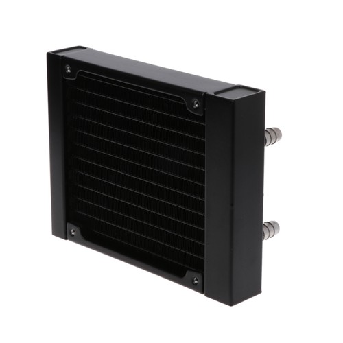 Aluminum Computer Laptop Radiator Water Cooler 12 Tubes CPU Heat Sink Exchanger - Afbeelding 2 van 7