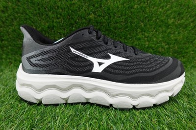 Mizuno Wave Horizon 8 Shoes Mens Size 12 2E Wide Black White  display picture 3