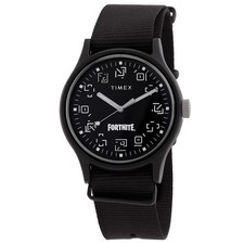 Timex Mk1 X Fortnite Quartz Black Dial Mens Watch