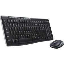 Logitech MK270 Tastatur & Maus Set Schwarz kabellos (10 m)