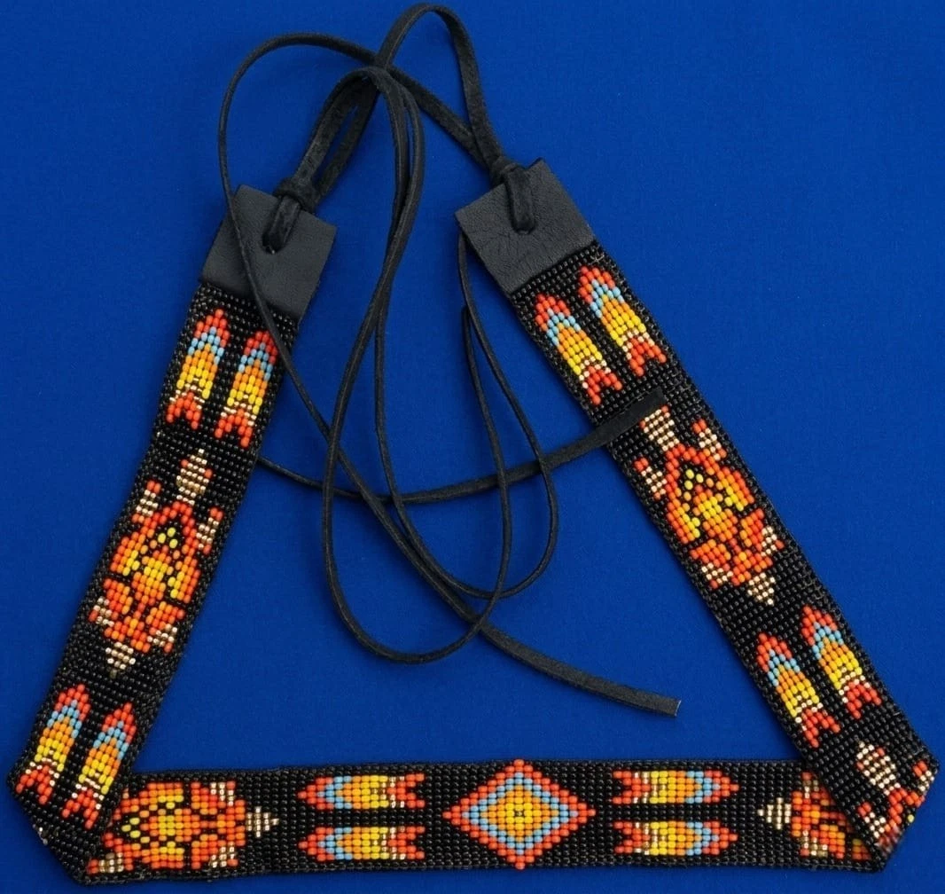 Handmade Beaded Hat Band