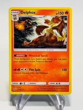 DELPHOX 2018 Pokemon Sun & Moon Forbidden Light HOLO RARE 17/131 POKÉMON