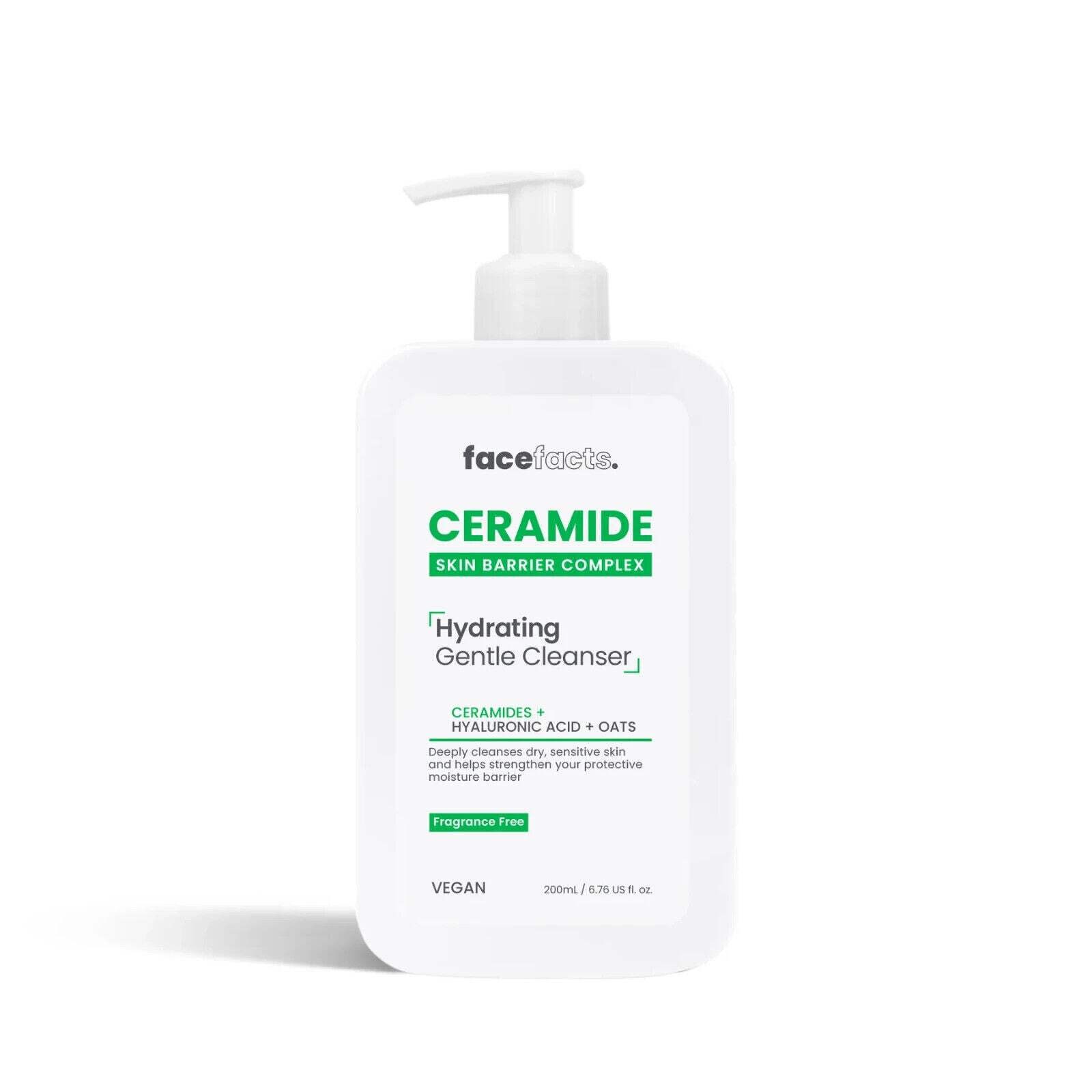 Face Facts - Ceramide Hydrating Gentle Cleanser (200Ml) - Image 2