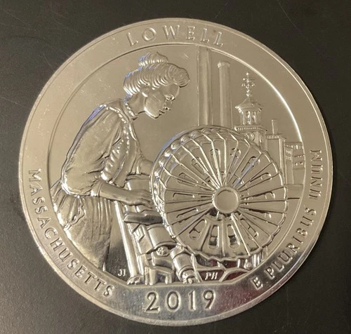 2019-P America the Beautiful 5 oz Silver — photo from another recent sale
